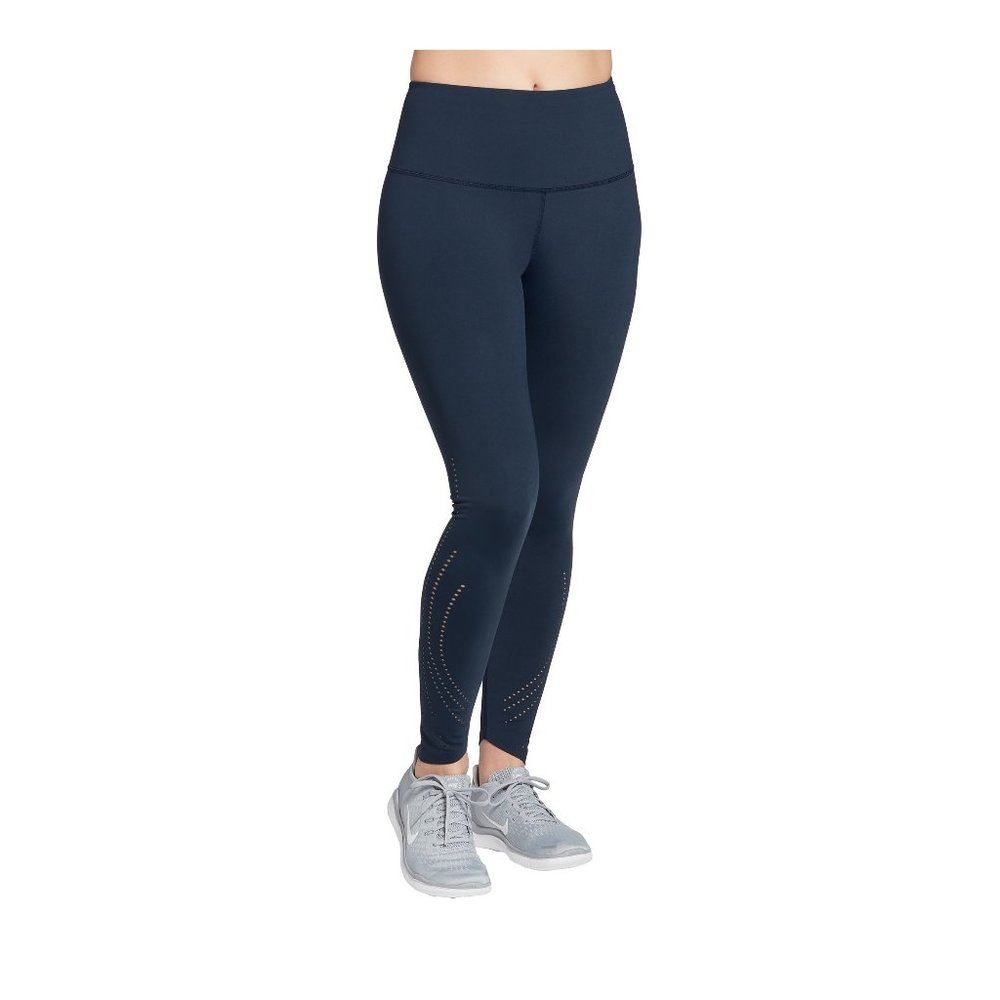 NWT Calia Womens Power Sculpt Perforated High-Rise 7/8 Leggings XS $98 3HL14